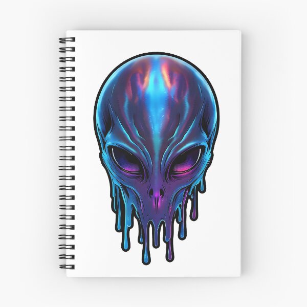 Item preview, Melting Alien Face designed and sold by GalacticLabs.