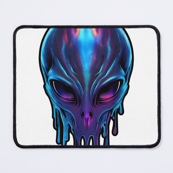 Item preview, Melting Alien Face designed and sold by GalacticLabs.