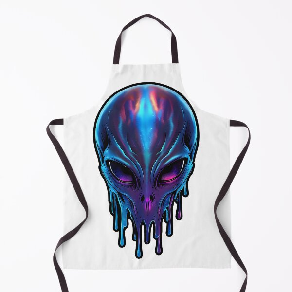 Item preview, Melting Alien Face designed and sold by GalacticLabs.