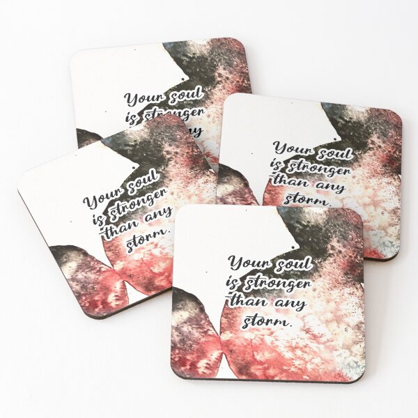 Item preview, Your Soul Affirmation - blue & black Abstract  designed and sold by trossi.