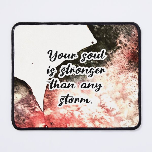 Item preview, Your Soul Affirmation - blue & black Abstract designed and sold by trossi.