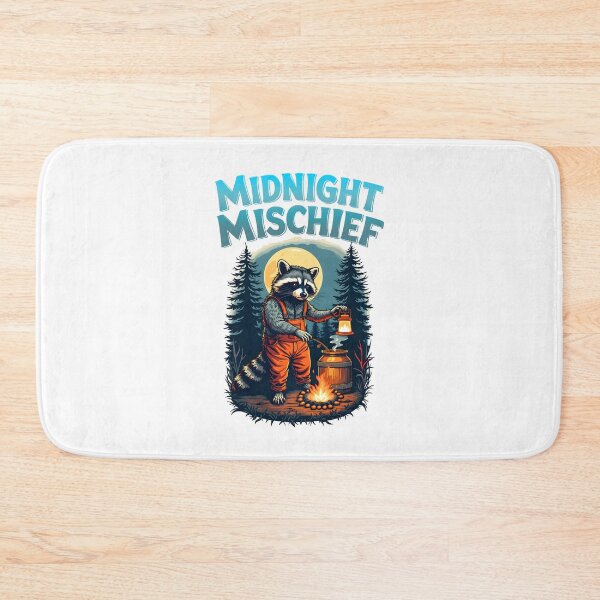 Item preview, Midnight Mischief Moonshiner Raccoon designed and sold by Dazzle-Sizzle.