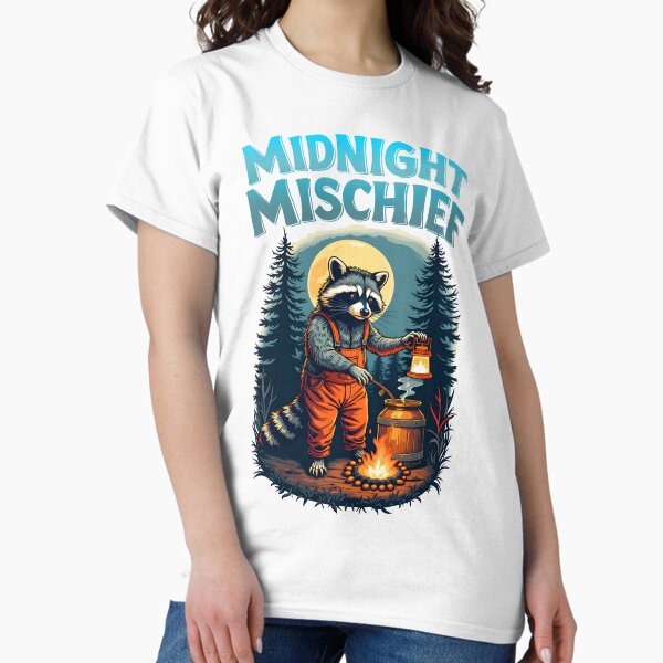 Item preview, Midnight Mischief Moonshiner Raccoon designed and sold by Dazzle-Sizzle.