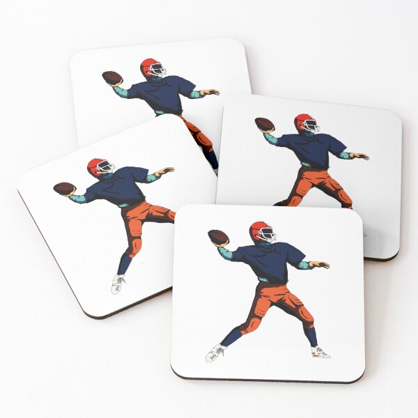 Item preview, American Football Player Gridiron Retro Style designed and sold by GabrieSketcham.