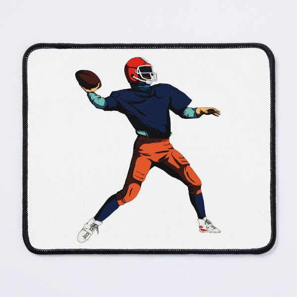 Item preview, American Football Player Gridiron Retro Style designed and sold by GabrieSketcham.