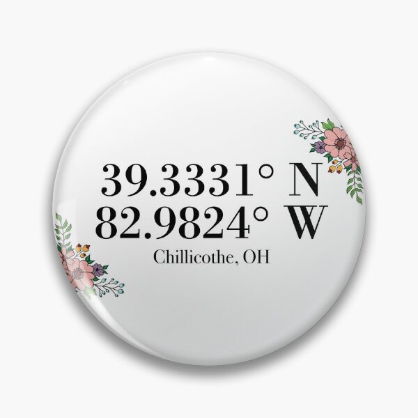 Item preview, Chillicothe, OH Coordinates designed and sold by mynameisliana.