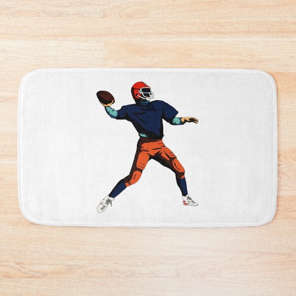 Item preview, American Football Player Gridiron Retro Style designed and sold by GabrieSketcham.