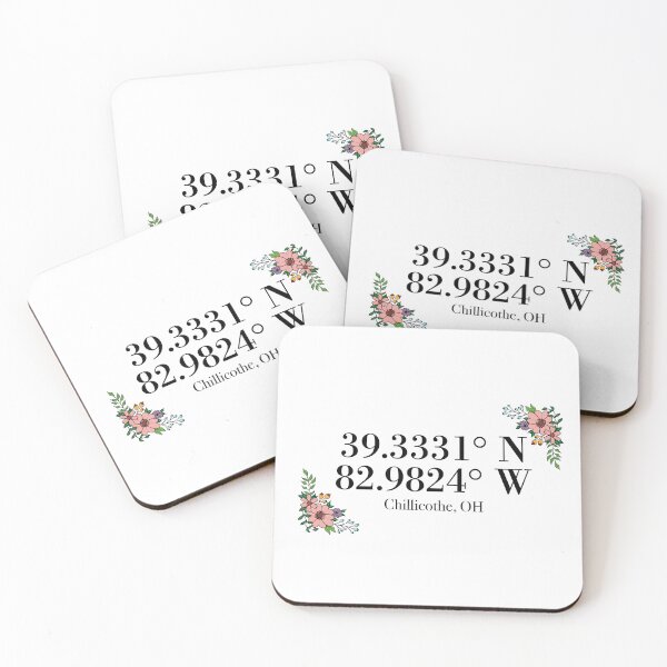 Item preview, Chillicothe, OH Coordinates designed and sold by mynameisliana.