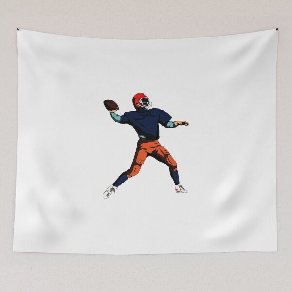Item preview, American Football Player Gridiron Retro Style designed and sold by GabrieSketcham.