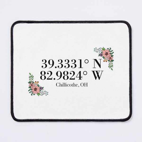 Item preview, Chillicothe, OH Coordinates designed and sold by mynameisliana.
