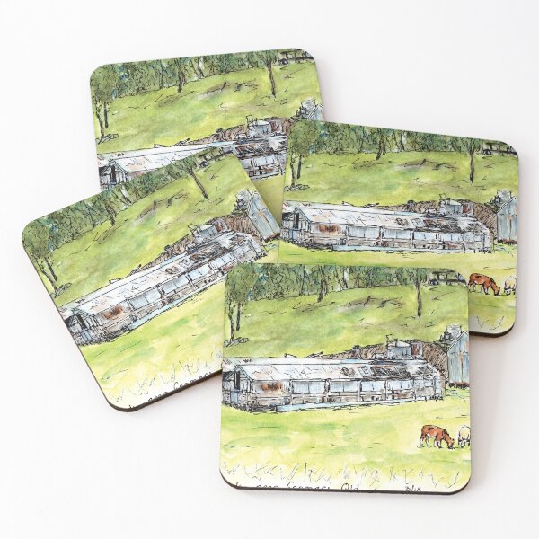 Item preview, Australian Scene - Farm sheds - Goomeri, Qld, Aus. designed and sold by Anne Huth.