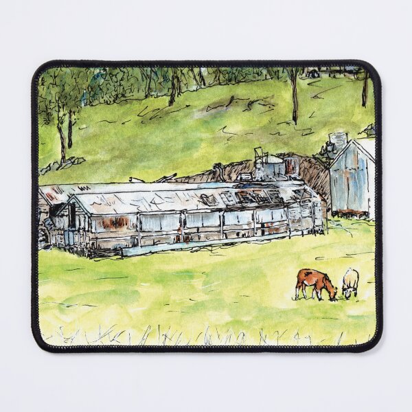 Item preview, Australian Scene - Farm sheds - Goomeri, Qld, Aus. designed and sold by Anne Huth.
