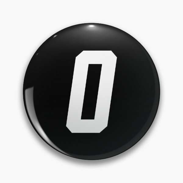Item preview, MX Racing Number 0 (zero) white slant italic designed and sold by designseventy.