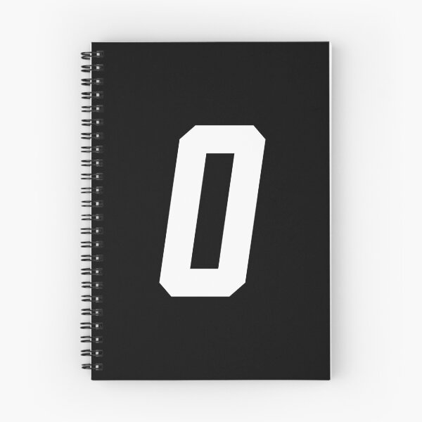 Item preview, MX Racing Number 0 (zero) white slant italic designed and sold by designseventy.