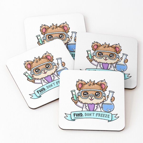 Item preview, Fund, Don’t Freeze – Support Science, Support Research – Protect Civil Servants – Protect Academic and Scientific Integrity – Cute Animals – Kawaii designed and sold by TweeSpark.