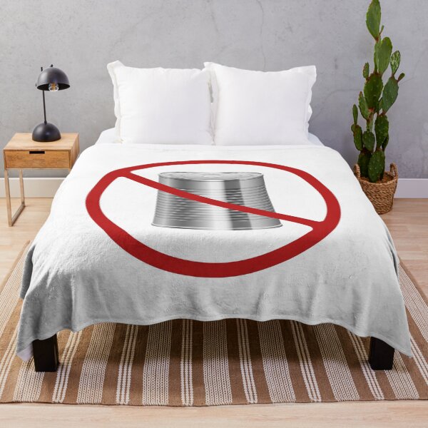 Item preview, Prohibited Canned Food, Sign, Red, White, Grey, Signage  designed and sold by AASparksDesigns.