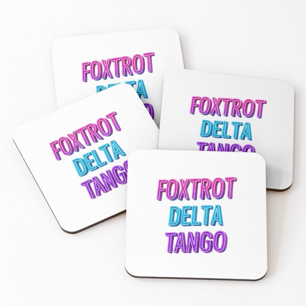 Artikelvorschau, Foxtrott Delta Tango - Neon Art entworfen und verkauft von lojadpop.