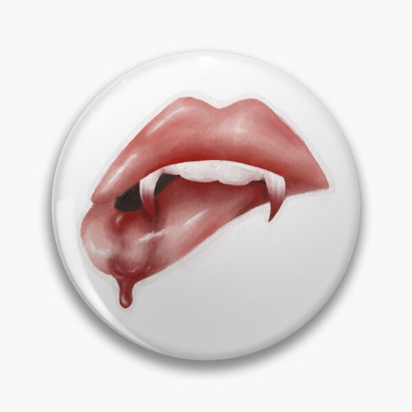 Item preview, Bite Me Vampire Lips designed and sold by BadGhosties.