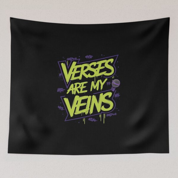 Item preview, Verses are my Veins designed and sold by RadDeck.