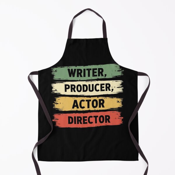 Item preview, Retro Filmmaking Writer Producer Actor Director Design designed and sold by haitrieuic96.