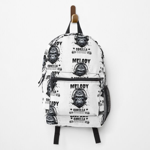 Item preview, Gorilla with Headphones – Urban Music Vibes Graphic Design & Street Art designed and sold by Colorful-Garden.