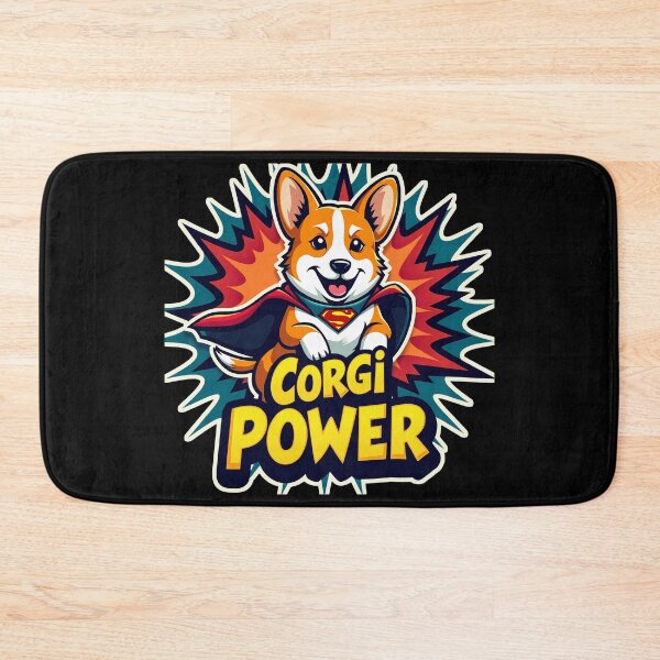 Item preview, Superhero Corgi Power – Comic-Inspired Hero designed and sold by zoughlal.