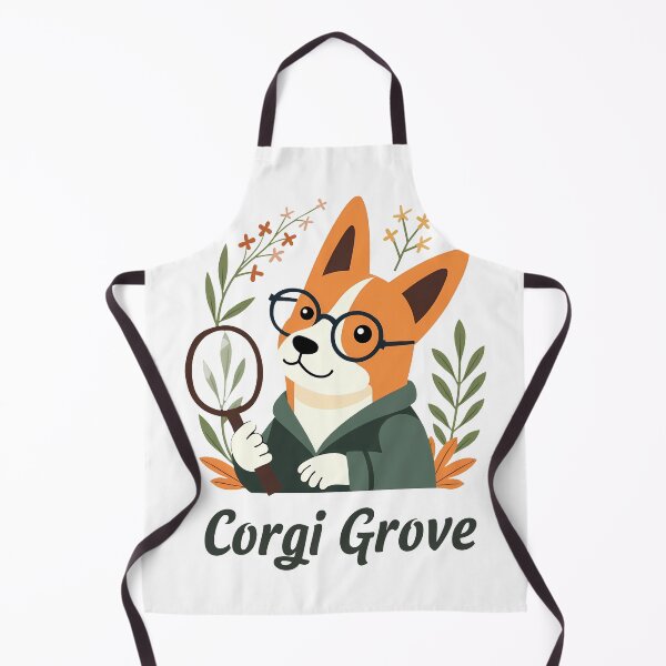 Item preview, Botanist Corgi – Corgi Grove Nature Explorer designed and sold by zoughlal.