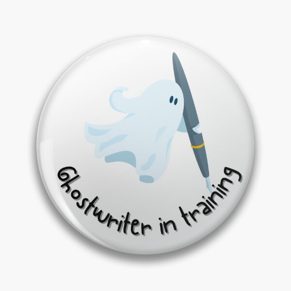 Item preview, Writing ghost sticker  designed and sold by Spooks n Spells .