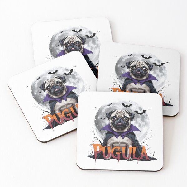Item preview, Pugula – Cute Vampire Pug Halloween Design designed and sold by bannzy.