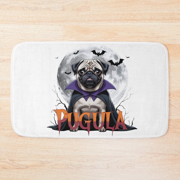 Item preview, Pugula – Cute Vampire Pug Halloween Design designed and sold by bannzy.