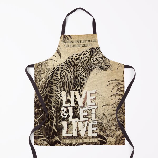 Item preview, Live & let Live… Leopard… designed and sold by Designando.