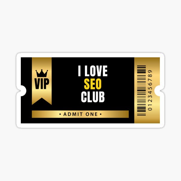 Item preview, I Love SEO Club designed and sold by MaryAller.