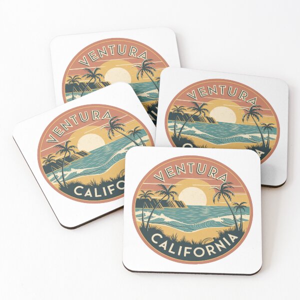 Item preview, Ventura, California | A Retro Coastal Gem designed and sold by CircinusStore.