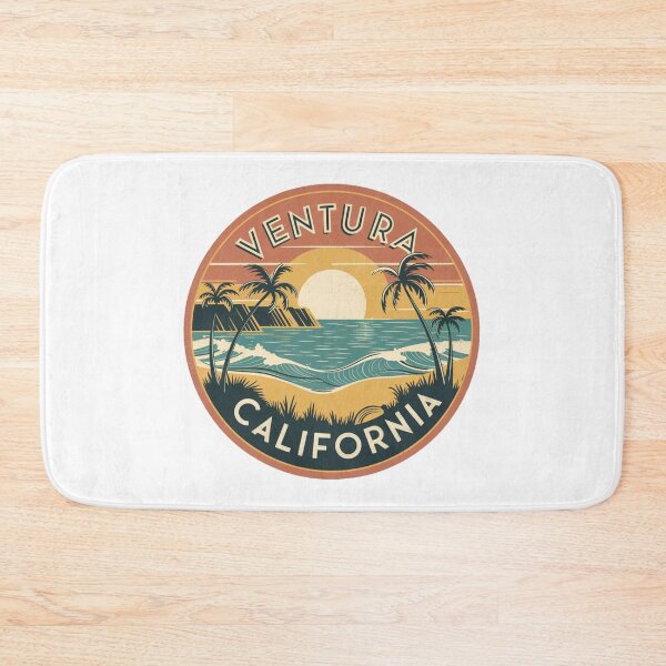 Item preview, Ventura, California | A Retro Coastal Gem designed and sold by CircinusStore.