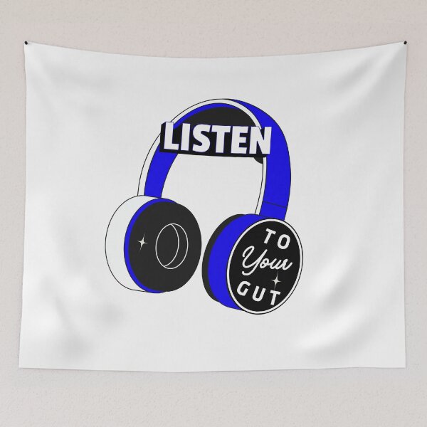 Item preview, LISTEN TO YOUR GUT designed and sold by Sarcastic Gun.