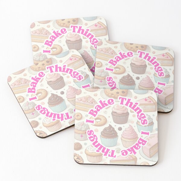 Item preview, I Bake Things – Fun Bakery-Themed Design designed and sold by Violet Takacs.