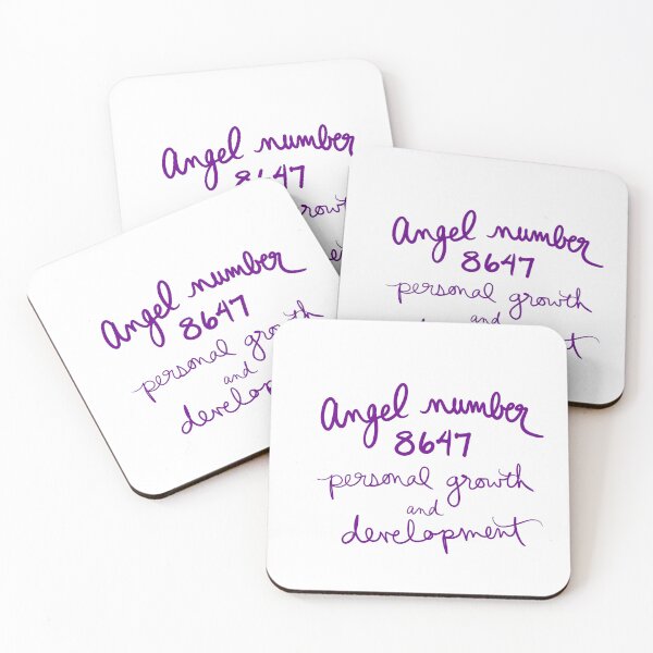 Item preview, Angel number 8647 personal growth and development designed and sold by abeink.
