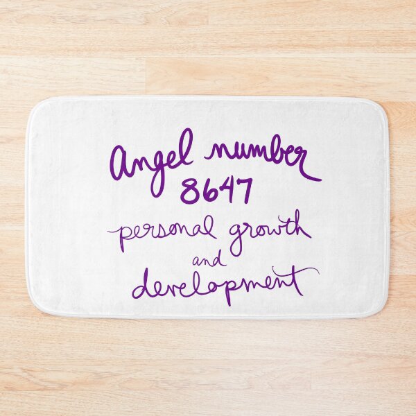 Item preview, Angel number 8647 personal growth and development designed and sold by abeink.