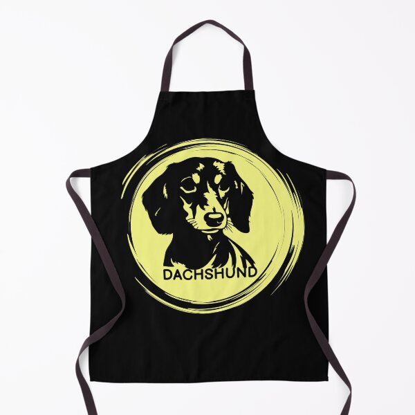 Item preview, Dachshund Silhouette - Yellow designed and sold by HinsonCreations.