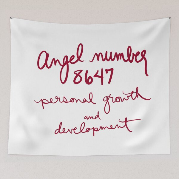 Item preview, Angel number 8647 personal growth and development designed and sold by abeink.