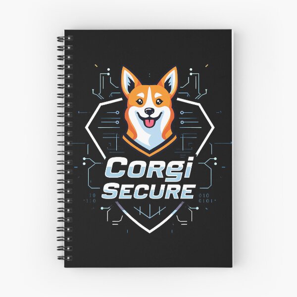 Item preview, Cybersecurity Corgi – Corgi Secure Tech Protection designed and sold by zoughlal.