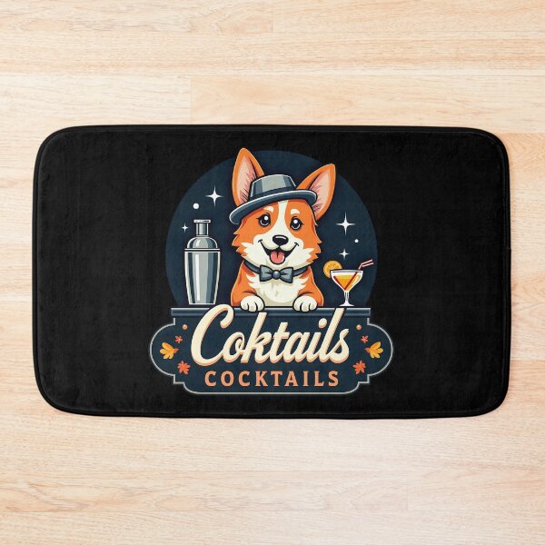 Item preview, Mixologist Corgi – Corgi Cocktails Bartender designed and sold by zoughlal.