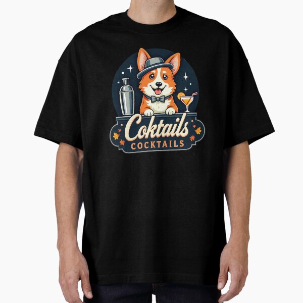 Item preview, Mixologist Corgi – Corgi Cocktails Bartender designed and sold by zoughlal.