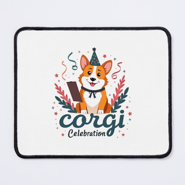 Item preview, Event Planner Corgi – Corgi Celebrations Festive designed and sold by zoughlal.