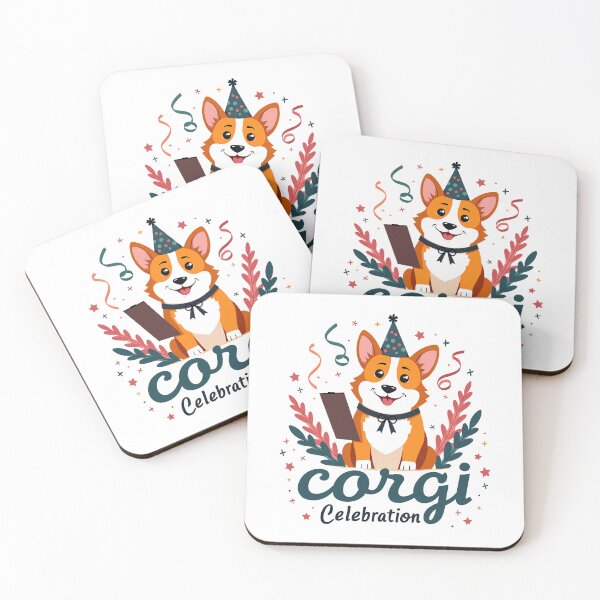 Item preview, Event Planner Corgi – Corgi Celebrations Festive  designed and sold by zoughlal.