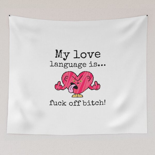 Item preview, anti love language designed and sold by dgutpro87.