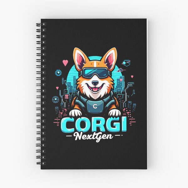 Item preview, Futurist Corgi – Corgi NextGen Cyberpunk Vision designed and sold by zoughlal.