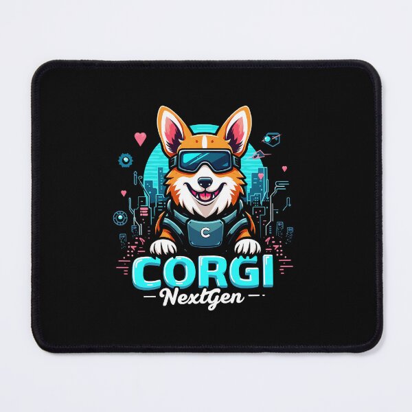 Item preview, Futurist Corgi – Corgi NextGen Cyberpunk Vision designed and sold by zoughlal.