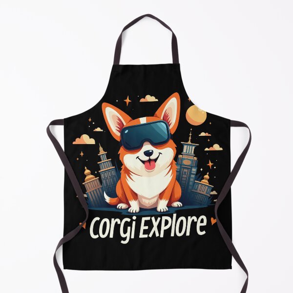 Item preview, Virtual Tour Guide Corgi – Corgi Explore Digital Travel  designed and sold by zoughlal.