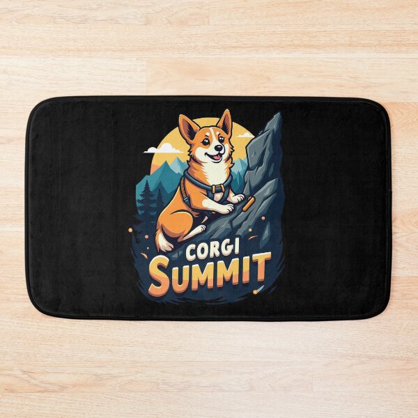 Item preview, Rock Climber Corgi – Corgi Summit Adventure designed and sold by zoughlal.